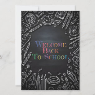 Bem-vindo de volta à escola - Ano novo da escola