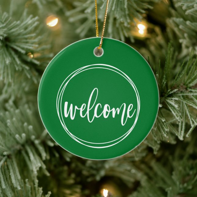 Bem-vindo - Enfeites de natal (Árvore)