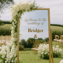 Bem-vindo Espelhamento de Casamento Selfie Decal M