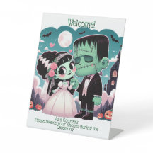 Bem-vindo-Frankenstein e seu Sinal de Noiva