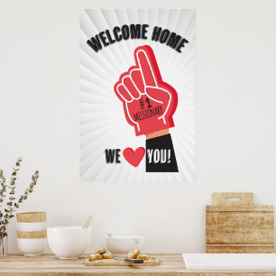 Bem-vindo Homeb Devolvido Poster Missionário