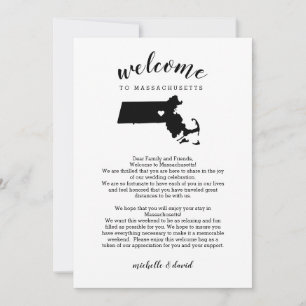 Bem-vindos à carta de casamento de Massachusetts I