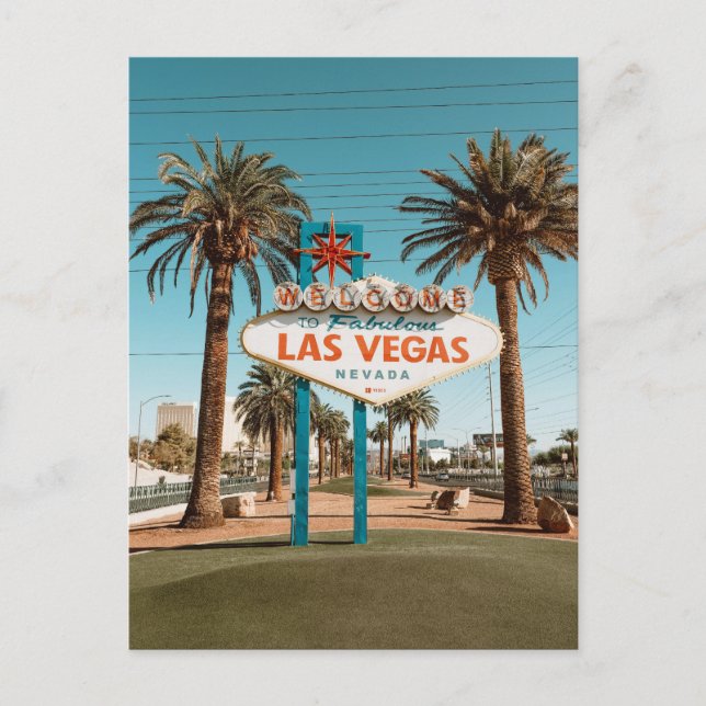 Bem-vindos ao Fabuloso Las Vegas, cartão postal de (Frente)
