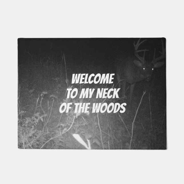 Bem-vindos ao meu pescoço do tapete dos bosques (Frente)