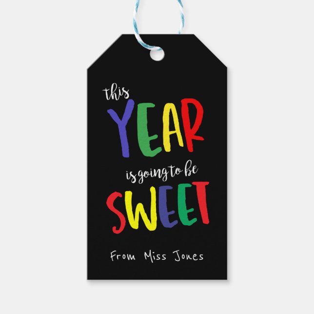 Bem-vindos de volta às etiquetas da escola, primei (Frente)