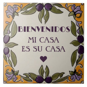 Bem-vindos Minha Casa É Sua Casa Azeitona Preta Be