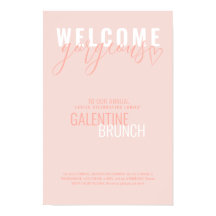 Bem-vindos, Poster de Festa de Namorados