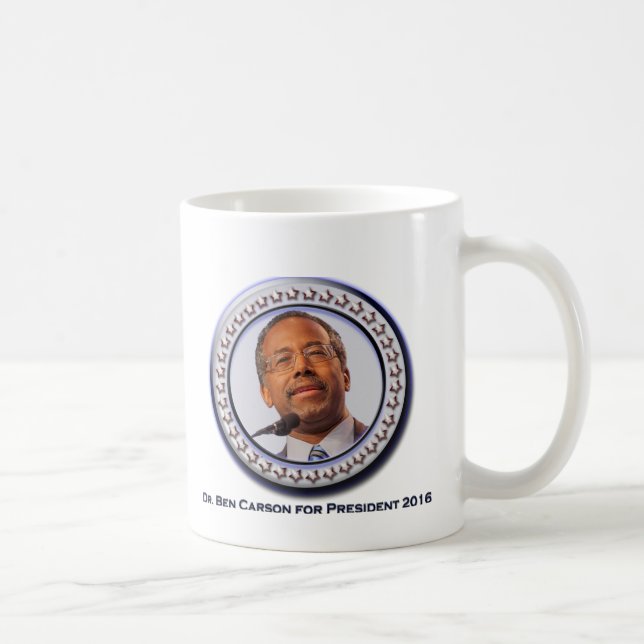 Ben Carson para a caneca do presidente café (Direita)