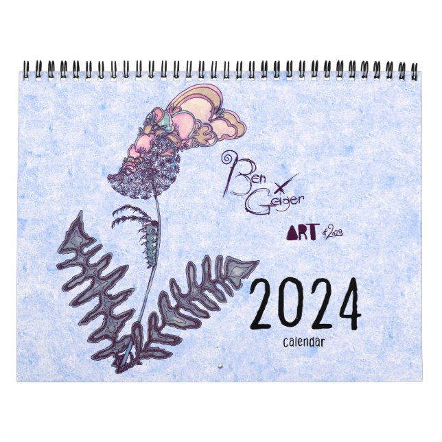 Ben Geiger Art do Calendário de 2024 (Capa)