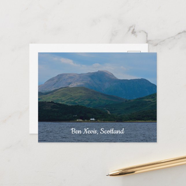 Ben Nevis, cartão postal da Escócia (Frente/Verso In Situ)