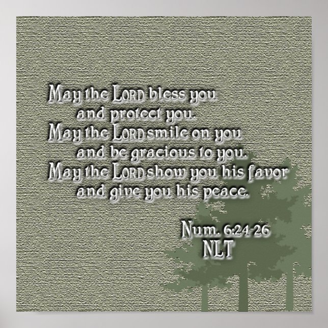 Bênção de Aaron - Poster (Frente)