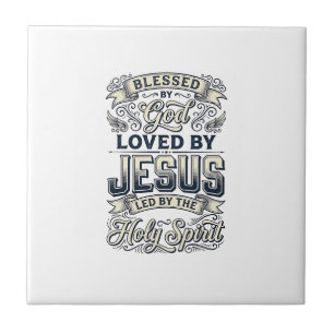 Bênção de Deus Jesus Espírito Santo Camisa Vintage