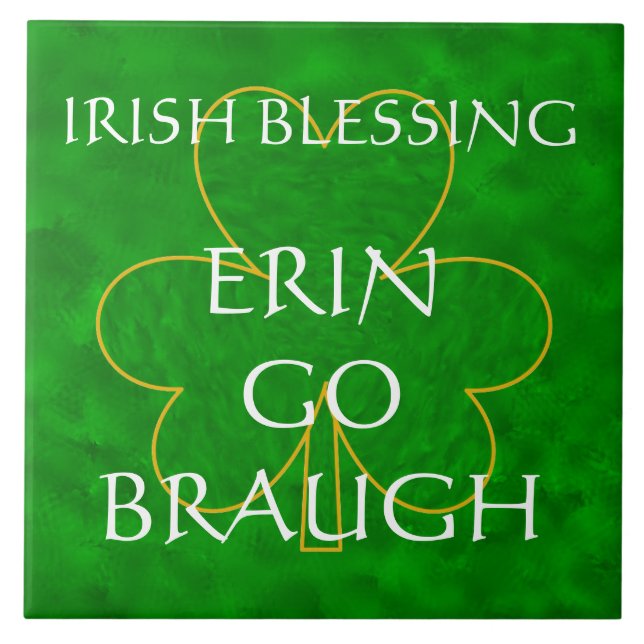 Bênção Irlandesa - "Erin Go Braugh" (Frente)