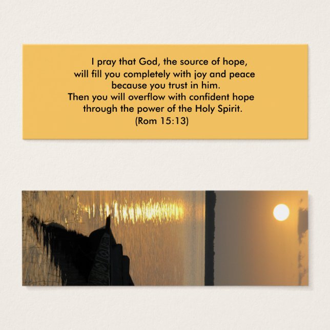 Benção Rom 15:13 (Frente & Verso)