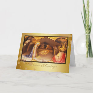 bênçãos de natal, Cartão de Natal Cristão