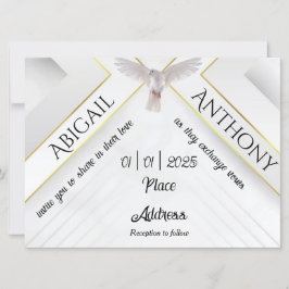 Bênçãos do Convite à Casamento Espírito Santo