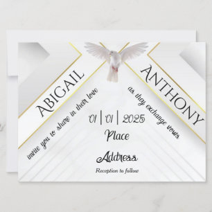 Bênçãos do Convite à Casamento Espírito Santo