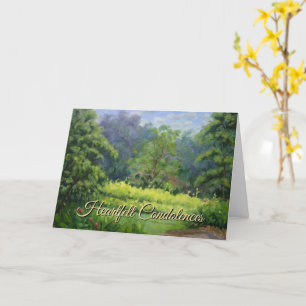 Bênçãos e Cartão de condolências Memorial de Oraçõ