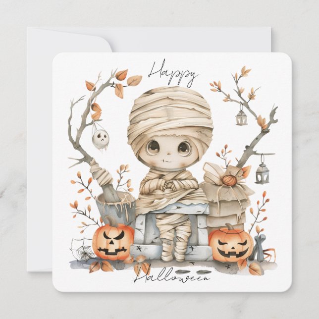 Benchbound Boo – Múmia no Bosque de Lanternas (Frente)