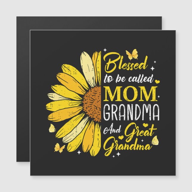 Bendita por ser chamada de Mãe Avó (Frente/Verso)