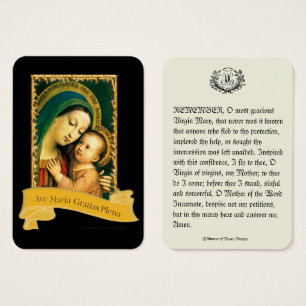 Bendito Virgem Maria Oradora Memória Sagrada