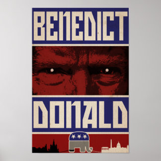 "Benedict Donald" Poster