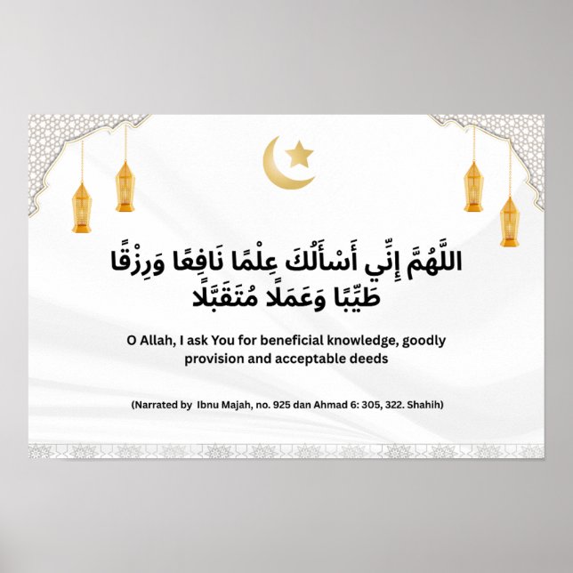Beneficial Knowledge, Provision & Deeds Poster (Frente)