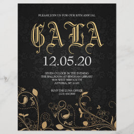 Benefit Gala New Years Party Flyer