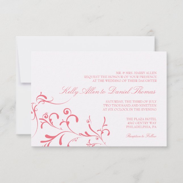 Benevolência floral |lppi do convite | do (Frente)