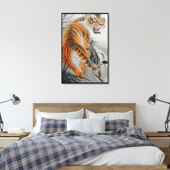 Bengal Tiger Canvas (Insitu(Quarto))