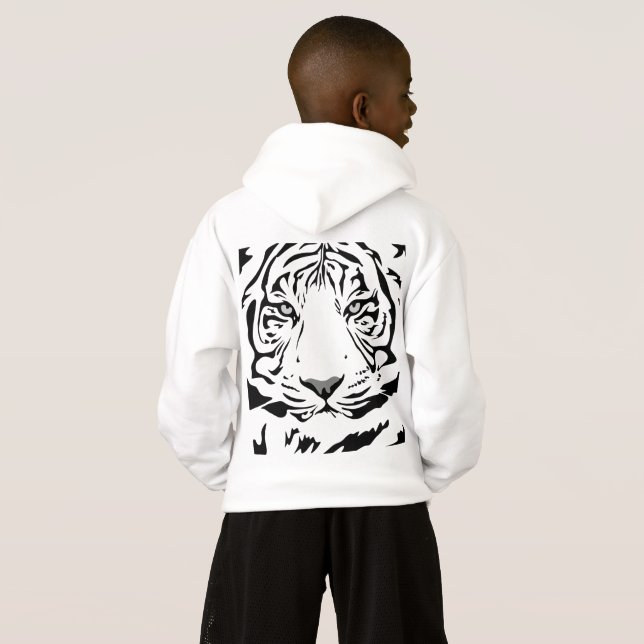 Bengal Tiger Universal Pullover Hoodie (Parte Traseira Completa)