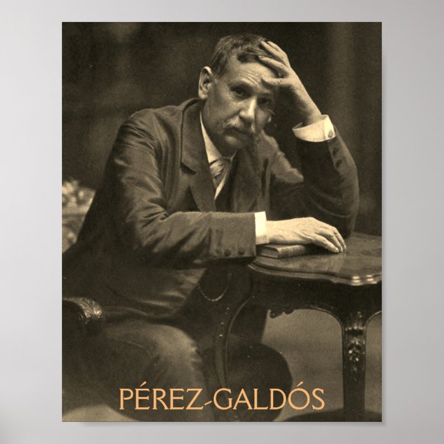 Benito Pérez-Galdós Poster (Frente)