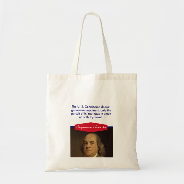 Benjamin Franklin Budget Bolsa (Frente)