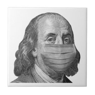 Benjamin Franklin na máscara