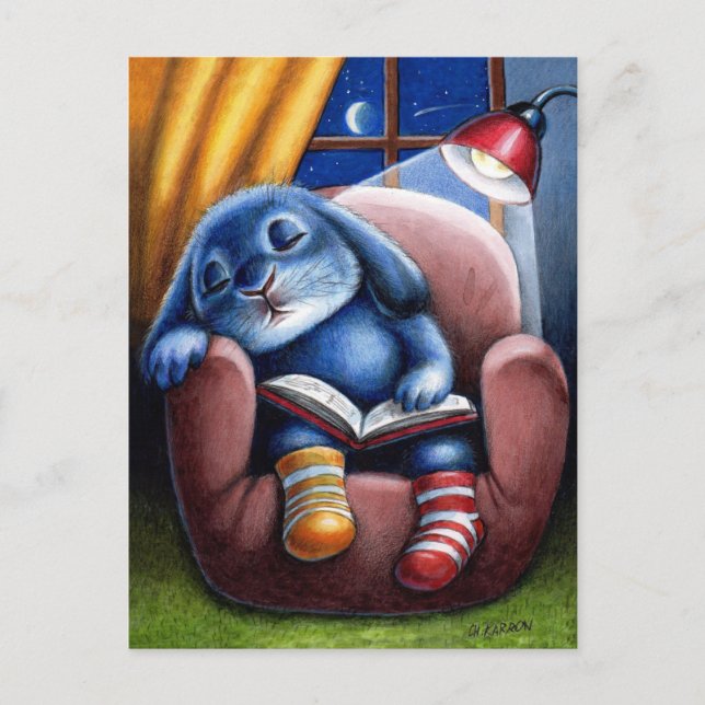 Benny Blue - Cartão postal de leitura (Frente)