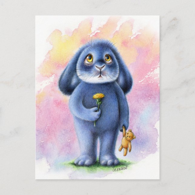 Benny Blue - Desculpe o cartão postal (Frente)