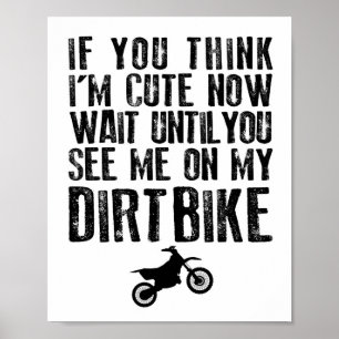 Berçário de Bebê Dirtbike MX Impressão de Criança