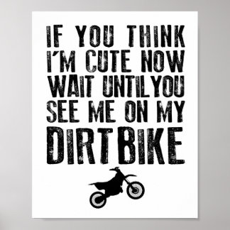 Berçário de Bebê Dirtbike MX Impressão de Criança