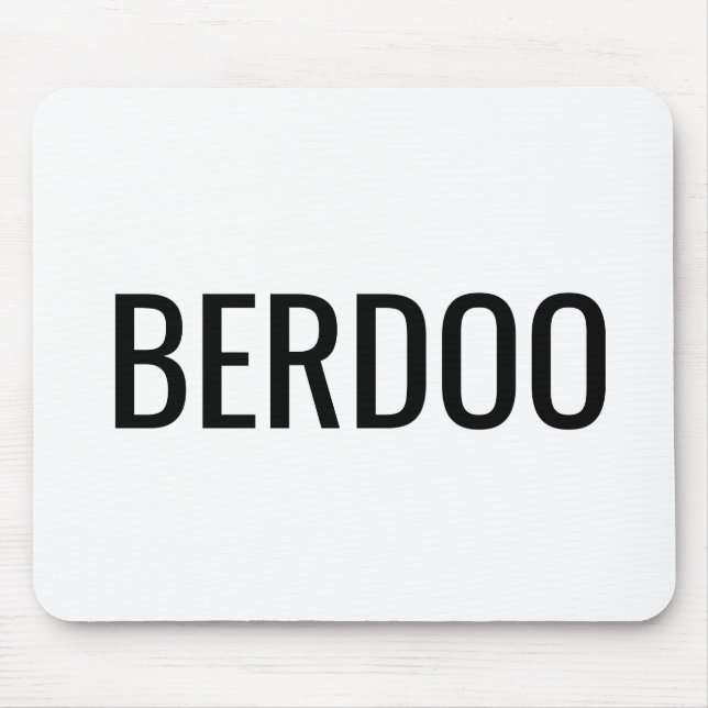 Berdoo Mousepad (Frente)