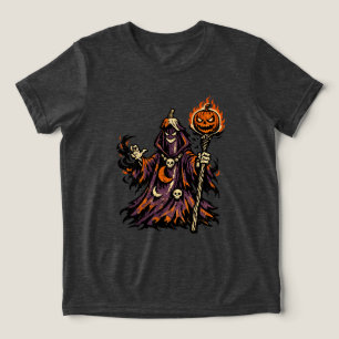 Beringela Feiticeiro Sombrio Halloween — Assustado