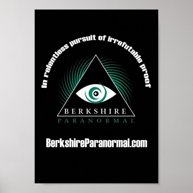 Berkshire Paranormal Group "Relentless" Poster (Frente)