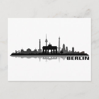 Berlim cidade Skyline - cartão postal