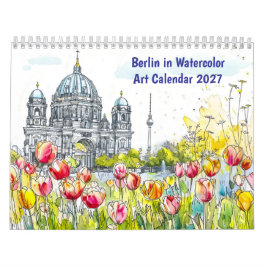 Berlim em Aquarela – Calendário de Arte