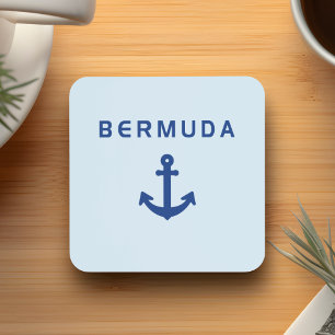 Bermudas Anchor antigo para Porta copos de cor cla