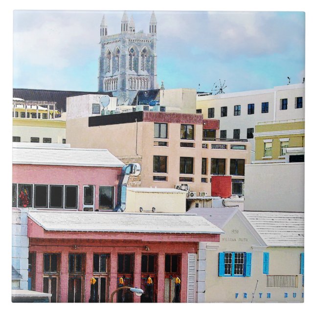 Bermudas - Hamilton Skyline (Frente)