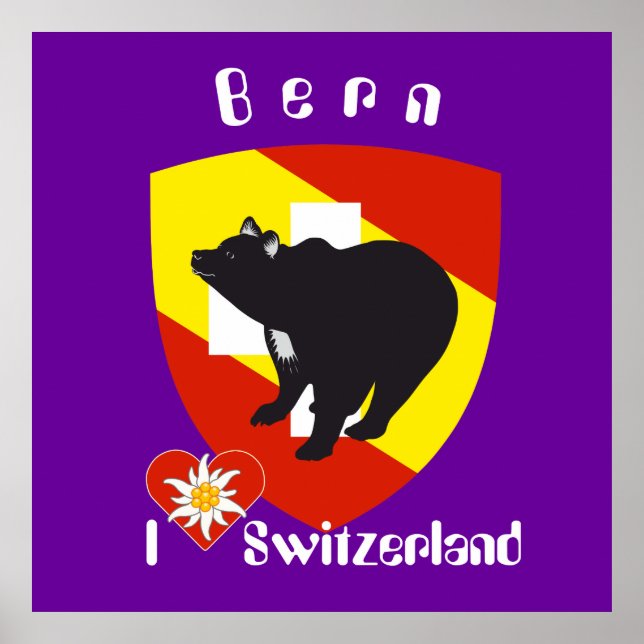 Berna, Berna, Berna, Bärn, Schweiz, Suisse, Poster (Frente)