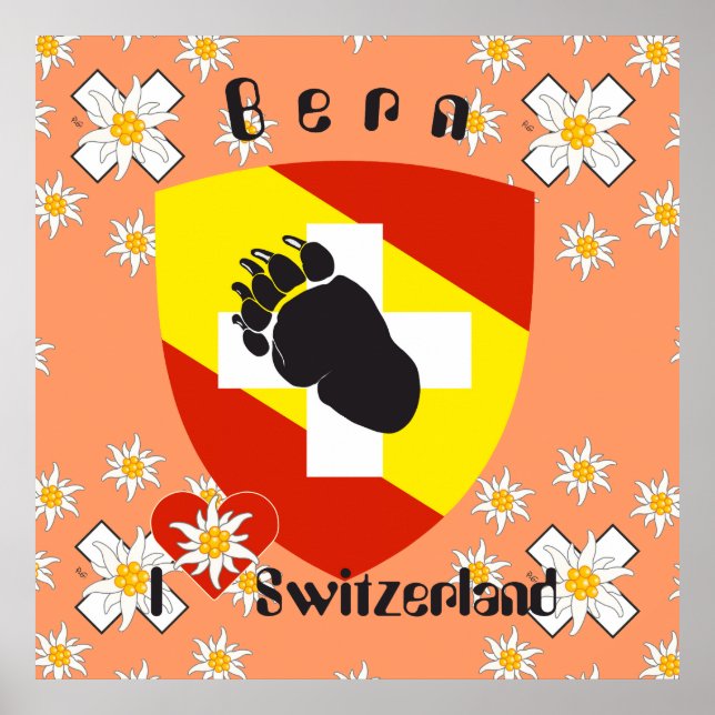 Berna, Berna, Berna, Bärn, Schweiz, Suisse, Poster (Frente)