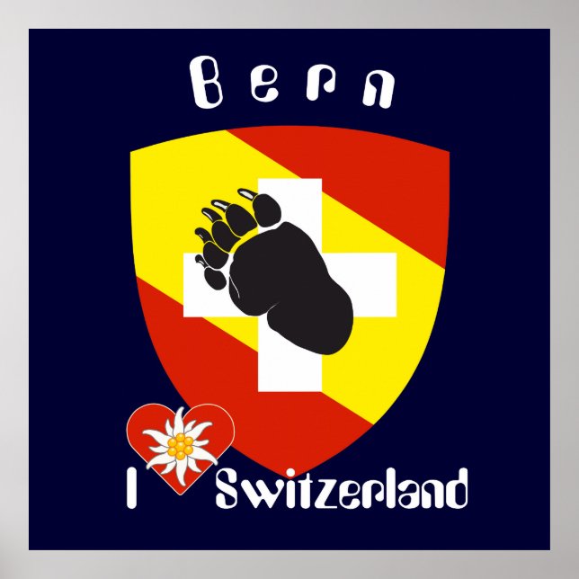 Berna, Berna, Berna, Bärn, Schweiz, Suisse, Poster (Frente)