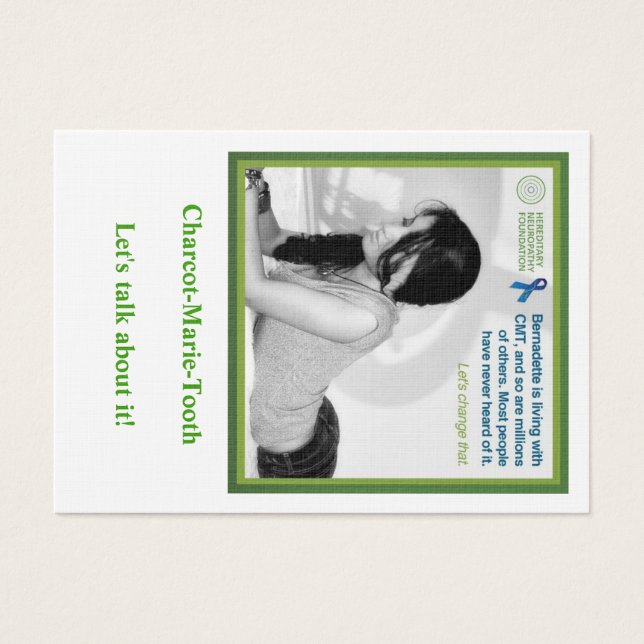 Bernadette Neuropathy card (Frente)