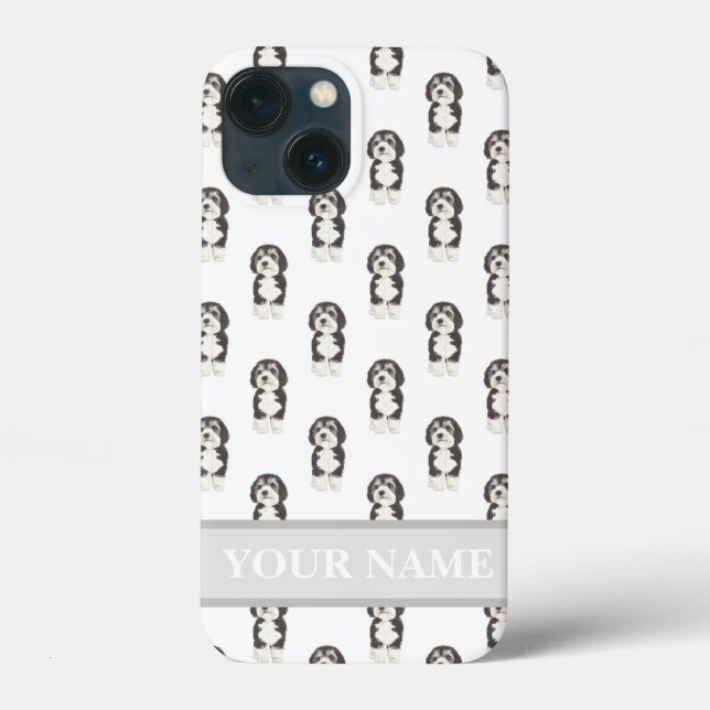 Bernedoodle Sheepadoodle Personalizado (Verso)